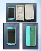 E26) Samsung  Galaxy S6 SM-G920F Farbe: Blue Topat Bayern - Heiligenstadt Vorschau