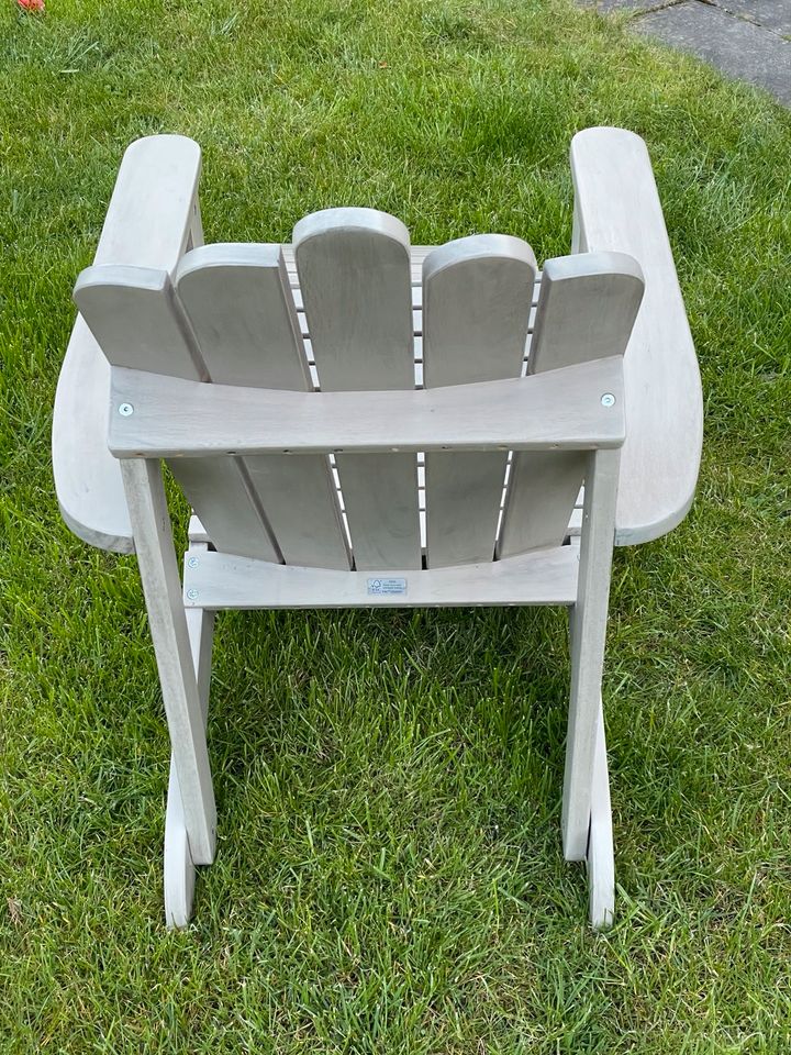 Beach Chair Gartensessel mit Fußteil ergonomisch bequem in Herten