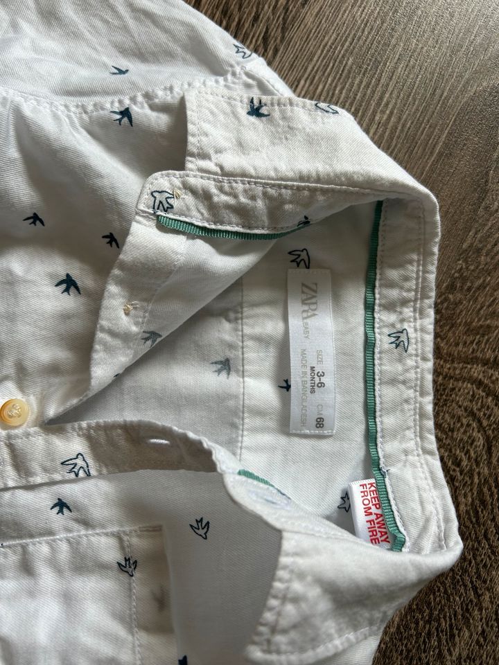 Baby Hemd Größe 68 von Zara in Bad Schönborn