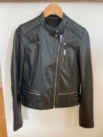 Zara Basic Lederjacke Gr. S schwarz Baden-Württemberg - Ilsfeld Vorschau