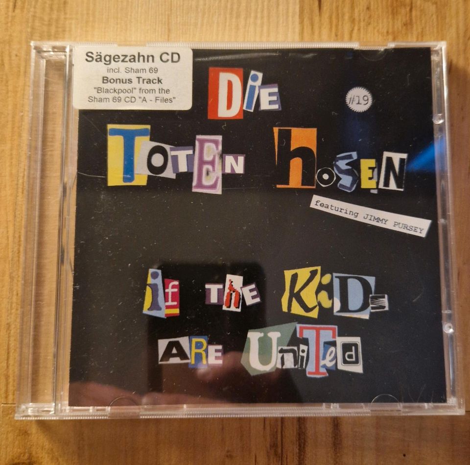 Die Toten Hosen & Sham 69 "If The Kids ..." Sägezahn CD Maxi CD in Hamburg