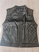 Echt Lederweste/ Lederkutte mit Nieten Gr. 38/Metal /Rock /Punk Grammetal - Hayn Vorschau
