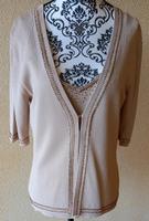 MADELEINE  Twinset  in beige Größe 36-38 Cardigan & Top Bayern - Furth im Wald Vorschau