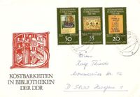 FDC DDR 2636-38 Bibliotheken Kostbarkeit Maya-Handschrift 18.8.81 Nordrhein-Westfalen - Kamen Vorschau