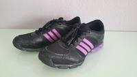 Adidas Core 55 Gr.38 schwarz lila Trainingsschuhe Turnschuhe Nordrhein-Westfalen - Kirchlengern Vorschau