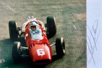 JOHN SURTEES handsign. Foto Autogramm Formel 1 Ferrari Spa 1966 Nordrhein-Westfalen - Engelskirchen Vorschau