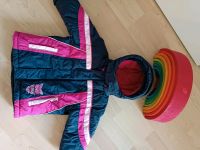 Winterjacke Kiki&Koko 92 Mädchen pink blau Jacke Hessen - Wiesbaden Vorschau