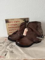 A.S.98 Neu Stiefel Stiefeletten Schuhe 39 Leder Timeless Rockstar Nordrhein-Westfalen - Herne Vorschau