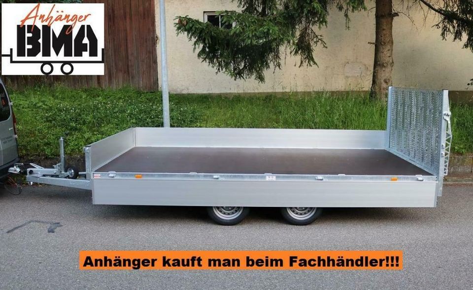 EDUARD Anhänger Multitransportanhänger kippbar 506x220 3500kg El in Tannheim
