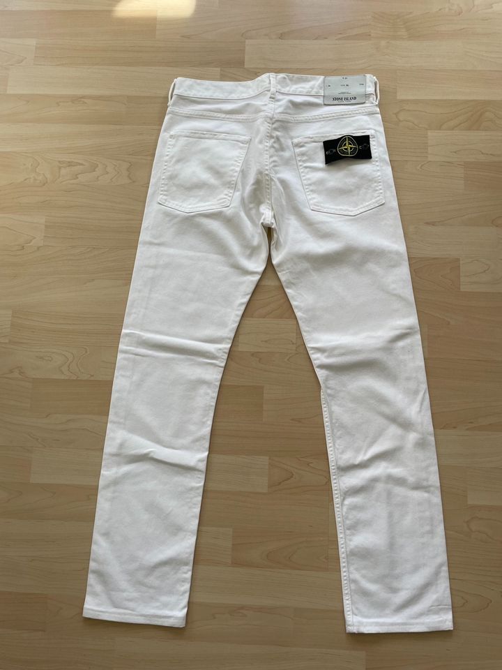 Stone Island Jeans weiß Type SL L:32 W:31 XX15 in Dortmund