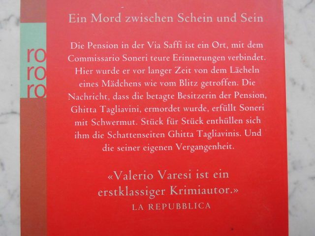 Italien Krimis Valerio Varesi Commissario Soneri Rowohlt 3 Bücher in Flensburg