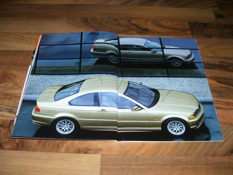 BMW 3er E46 Coupe Prospekt von 2/1999 mit 46 Seiten für nur 20,- in Göttingen