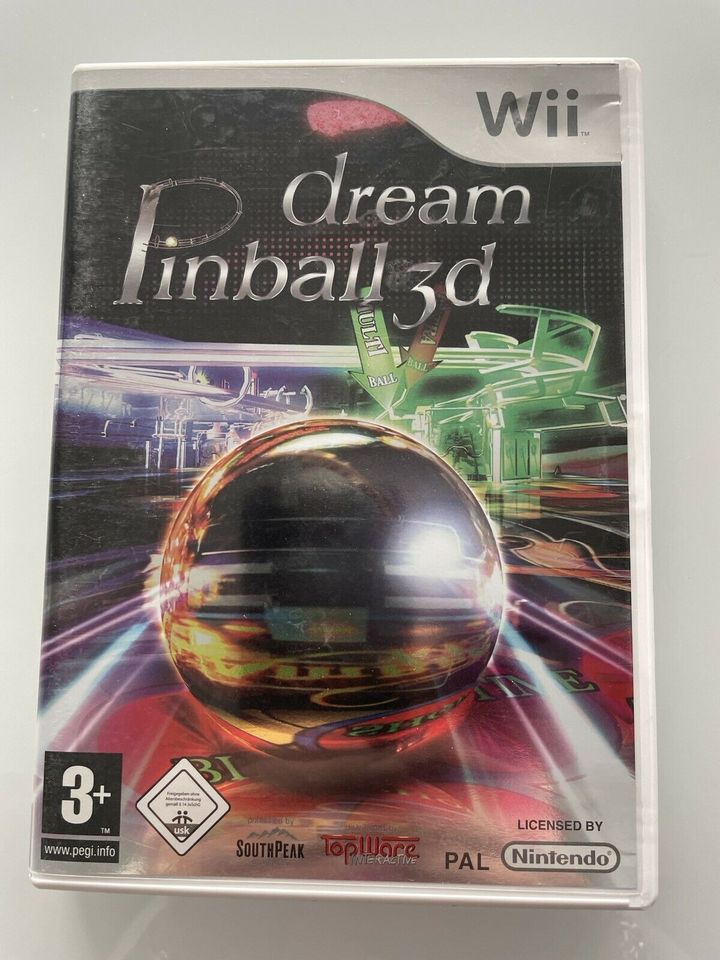 Nintendo Wii  Dream Pinball 3d  Neuwertig in Wülfrath