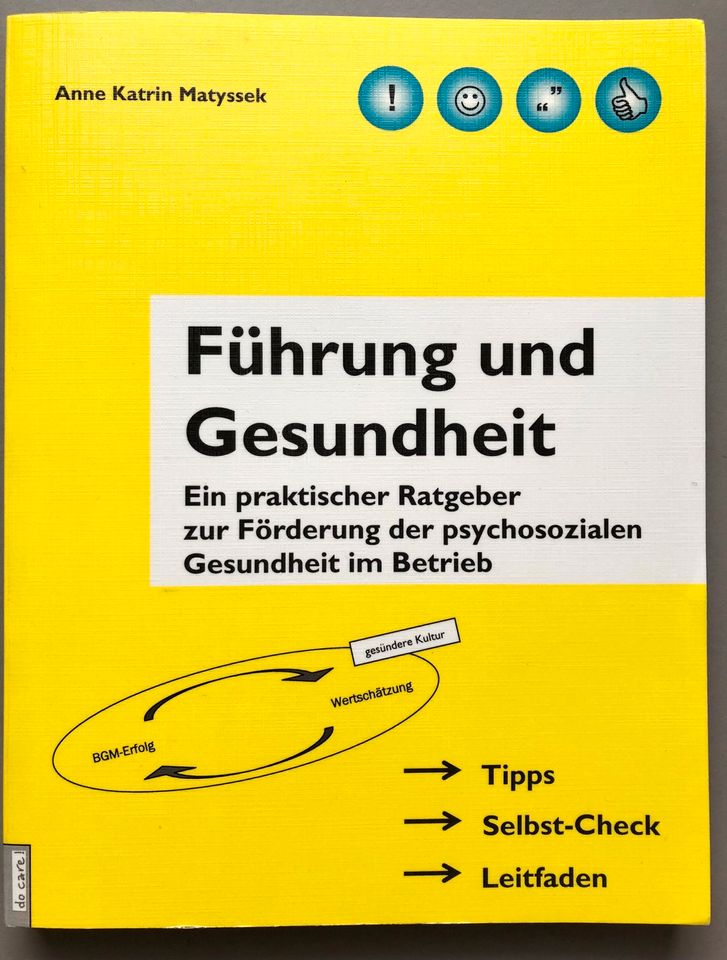 BUCH „Führung und Gesundheit“ Management in München