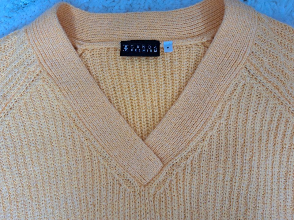 ❗️NEUER Strickpullover Wollpullover Pullover Gr. M C&A Premium in Centrum