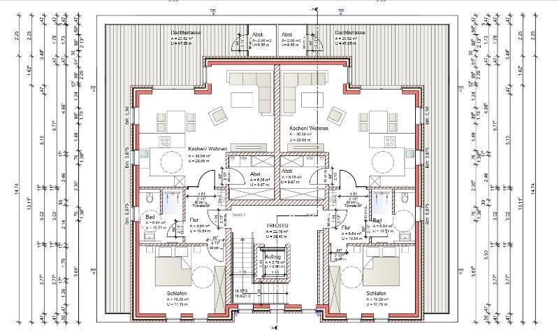 !!! Penthousewohnung in zentraler Lage von Papenburg !!! Frei zum 01.06.2024 !!! in Papenburg