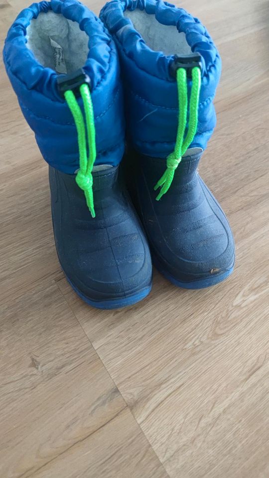 Gefütterte Kinder Winterstiefel Schuhe Jungen Größe 26 in Kornwestheim