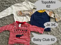 2x Langarmshirt von Topo Mini 62, Baby Club 62 Rheinland-Pfalz - Eisenberg  Vorschau