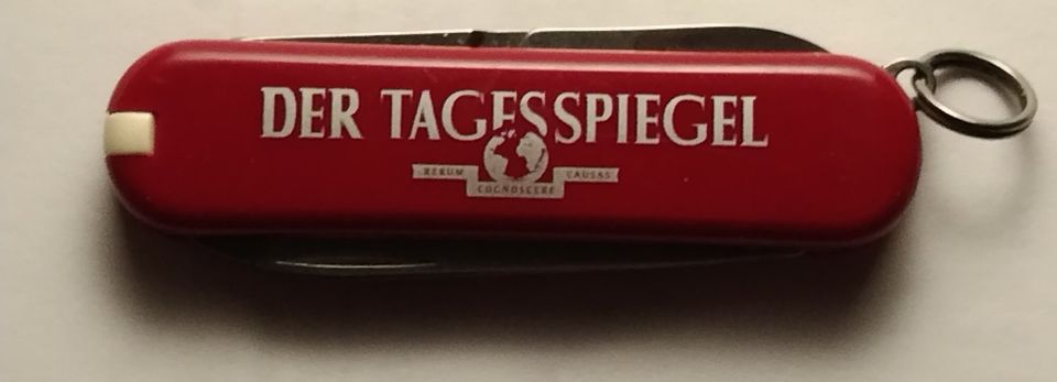 Victorinox Taschenmesser Tagesspiegel Werbegeschenk in Berlin