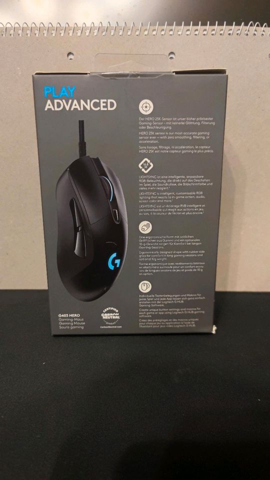 Logitech G403 Hero Gaming Maus in Bottrop