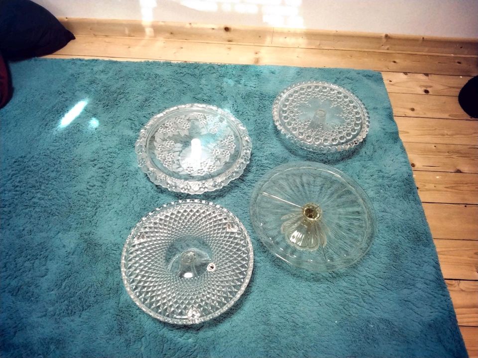 Bleikristall Kuchenplatten  Walther Glas in Kerpen