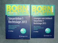 Steuerlehre 1 Rechtslage 2013 + Lösung ISBN 9783658020262+9783658 Niedersachsen - Hagen am Teutoburger Wald Vorschau