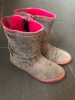 Wildleder Boots Winterstiefel grau pink sOliver Baden-Württemberg - Waldstetten Vorschau