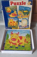 4 Puzzle mit süßen Tiermotiven Baden-Württemberg - Plankstadt Vorschau