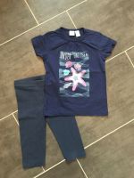 Sommer Set 104 blau Shirt Seestern kurze Leggings Schleswig-Holstein - Tangstedt  Vorschau