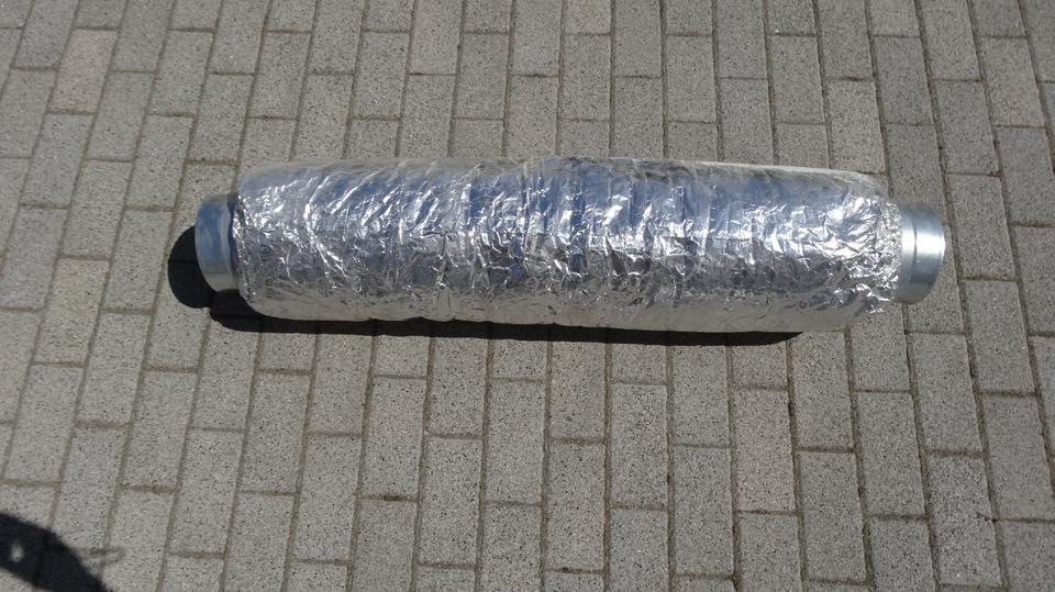 2 x 1M Lang Belüftung Rohr, Luftrohr, Kanal, Schlauch, flexibe in Berlin
