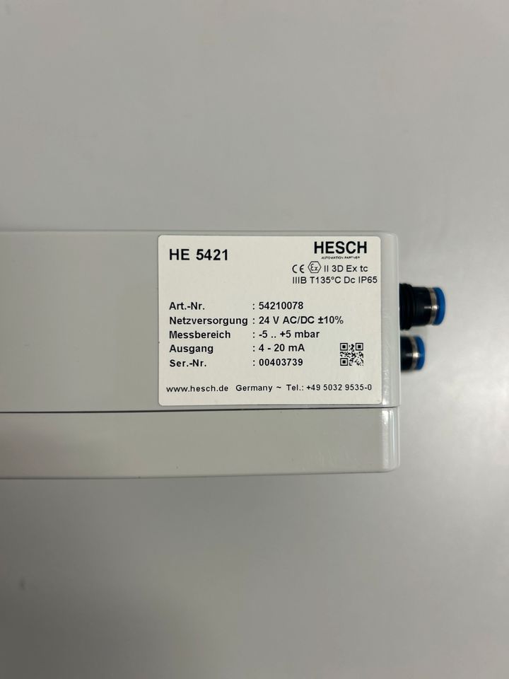 Hesch HE5421 Differenzdrucksensor in Weidhausen