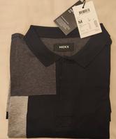 Poloshirt Herren von Mexx schwarz mit grauem Muster Gr. M Nordrhein-Westfalen - Kaarst Vorschau
