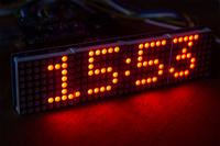 Arduino MAX7219 32x8 Matrix Display Digitaluhr mit Video Harburg - Hamburg Hausbruch Vorschau