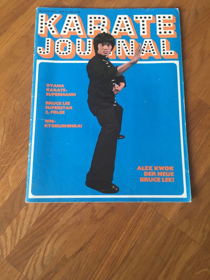 Bruce Lee Karate Journal von 1976 in Ravensburg