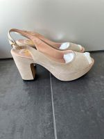 Schuhe von To Be  Gr 38 Velours/Beige wie Neu Baden-Württemberg - Villingen-Schwenningen Vorschau