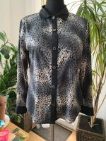 Bluse gr 12   38 Leopard schwarz grau Hannover - Ricklingen Vorschau