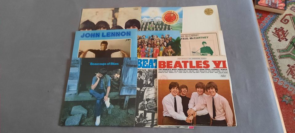 über 200 Beatles Schallplatten top Zustände einzelnd zu verkaufen in Bielefeld