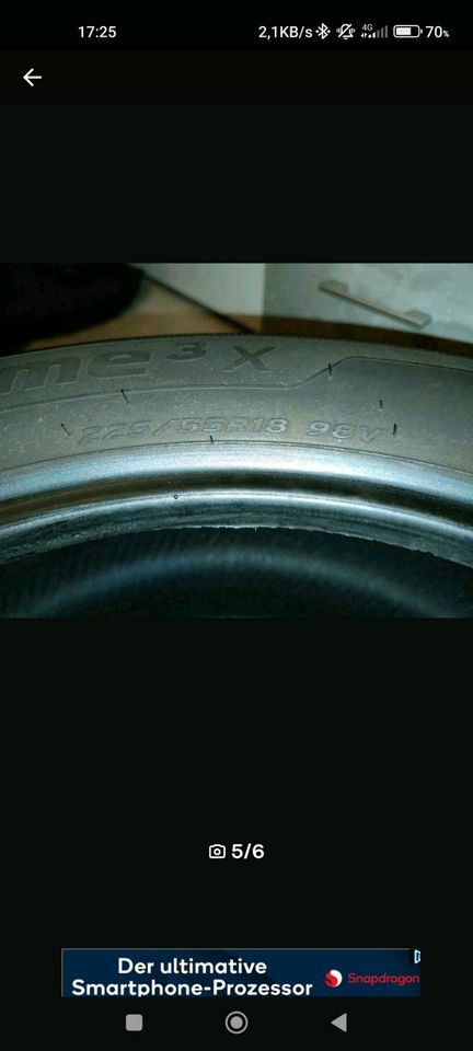 225/55 R 18 97v aus Ende 2018 sommerreifen Hankook ventus prime in Berlin