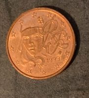 2 CENT EURO MÜNZE 1999 FRANKREICH Hessen - Darmstadt Vorschau