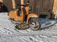 Simson Schwalbe kr51 / 2 mit 4 Gang motor original unberührt Brandenburg - Wriezen Vorschau