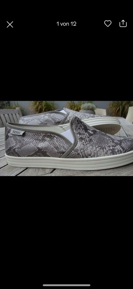 HOGAN REBEL Sneaker, SLIP ON Gr. 41 EDEL! Reptil Look NP:289€ in Aachen