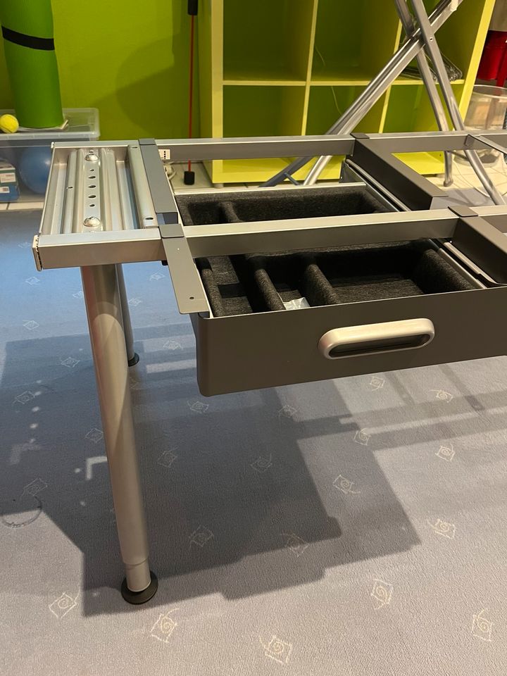 Tischgestell höhenverstellbar IKEA Galant mit Schublade in Obergriesbach