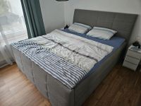 Boxspringbett Grau 180cmx200cm inkl. Matratzen wie neu Düsseldorf - Pempelfort Vorschau