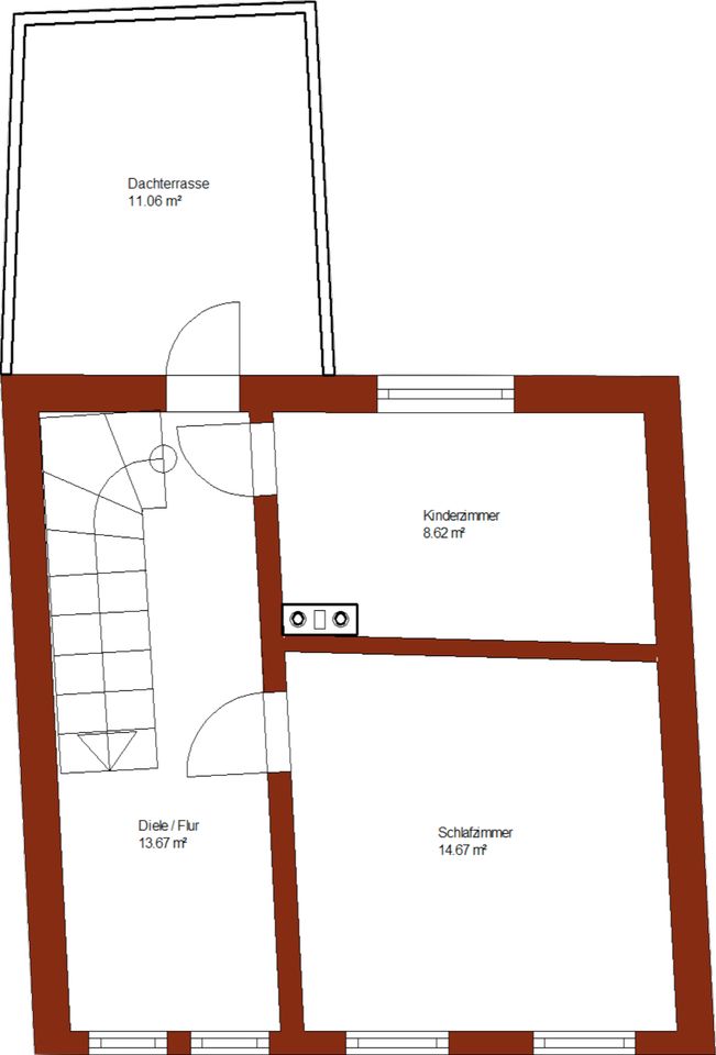 Fachwerkhaus mit Dachterrasse und kleinem Hof zu verkaufen. in Salzwedel