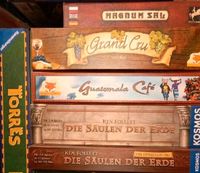 Spiele, Händler,  Magnum Sal, Säulen der Erde, Guatemala Café Nordrhein-Westfalen - Burscheid Vorschau