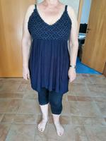 Blaues Sommerkleid von Street One in Größe 44 Brandenburg - Heidesee Vorschau