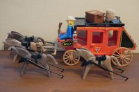 Playmobil Western-Kutsche (3245) Wells Fargo - komplett Hessen - Mainhausen Vorschau