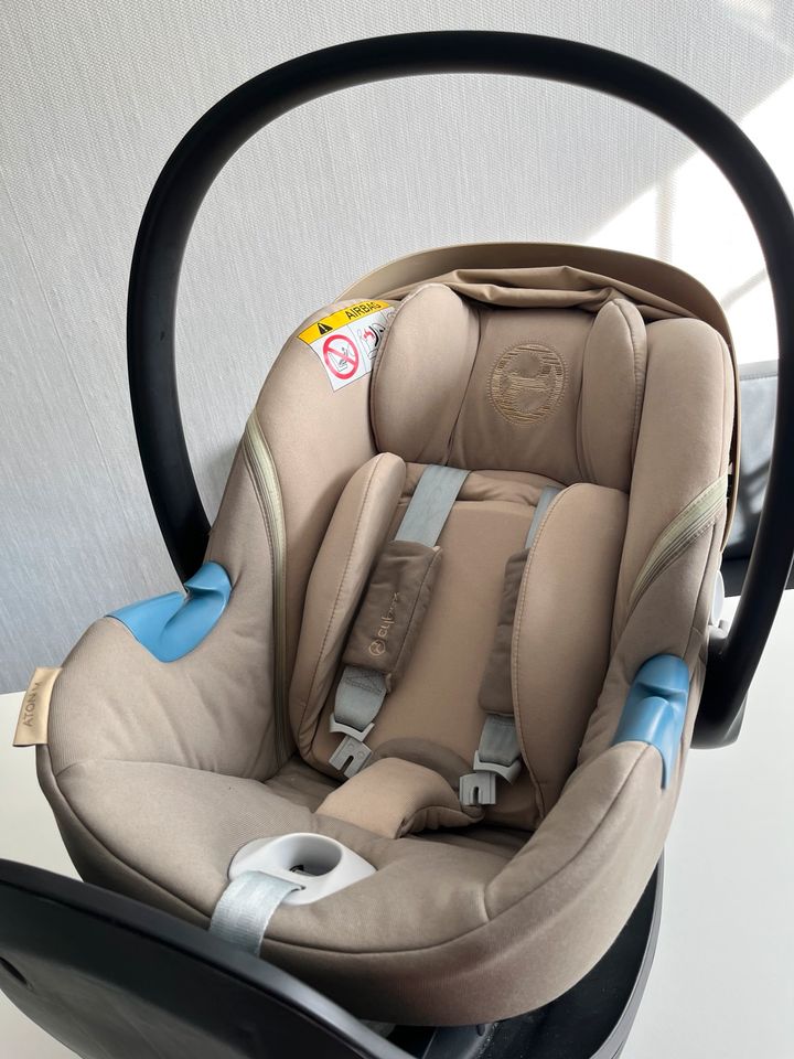 Babyschale Cybex Aton M mit Isofix in Nordwestuckermark