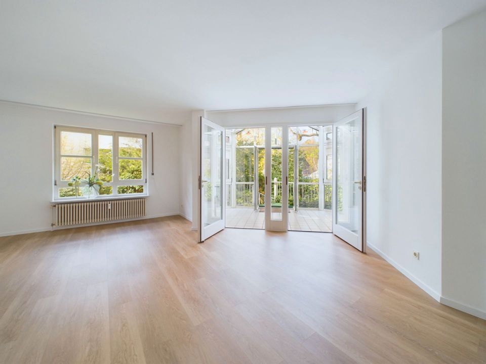 Maisonette-Traum: Großes Wohnzimmer, Wintergarten und eigener Gartenbereich in Hannover