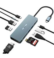 USB C Ladestation, 10-in-1 USB C Multiport Adapter Nordrhein-Westfalen - Hattingen Vorschau